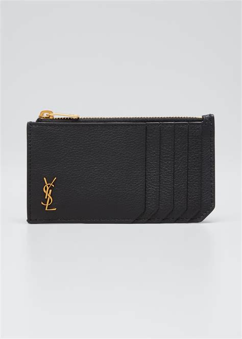 ysl wallet monogram large|YSL zip wallet.